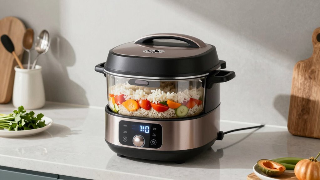multicooker features for versatile cooking