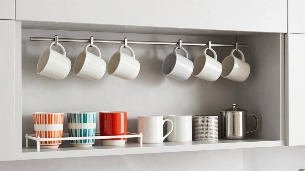 organize mugs by themes