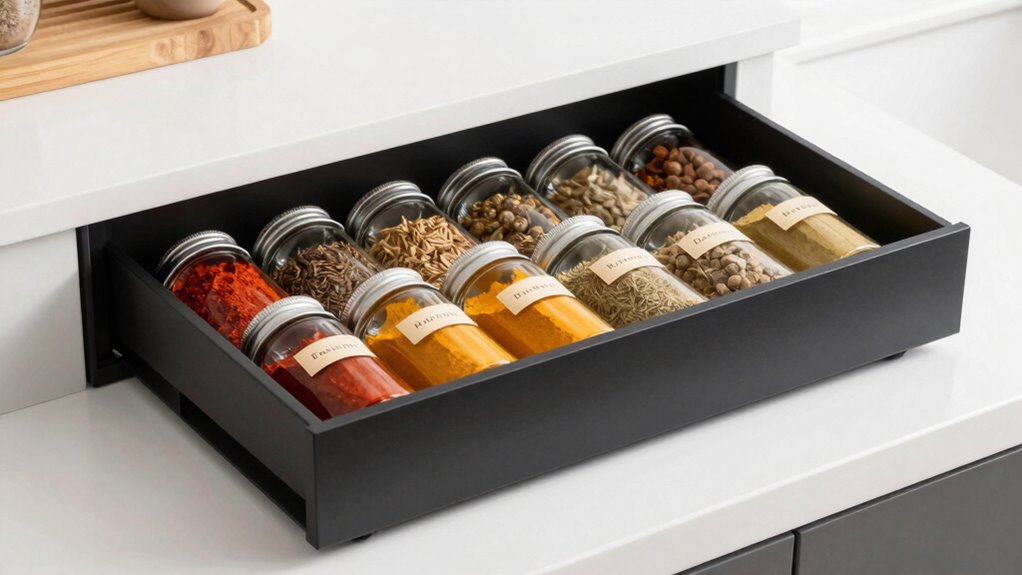 organize spices by grouping