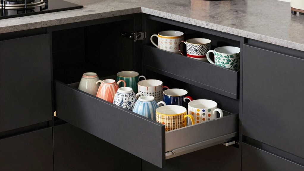 organize with cabinet storage