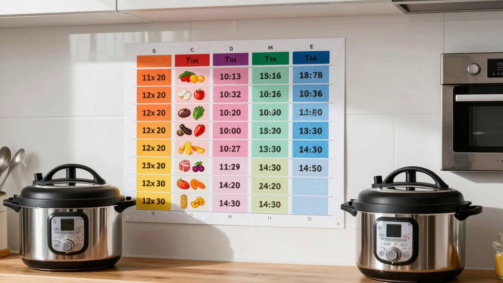 personalized cooking schedule tips