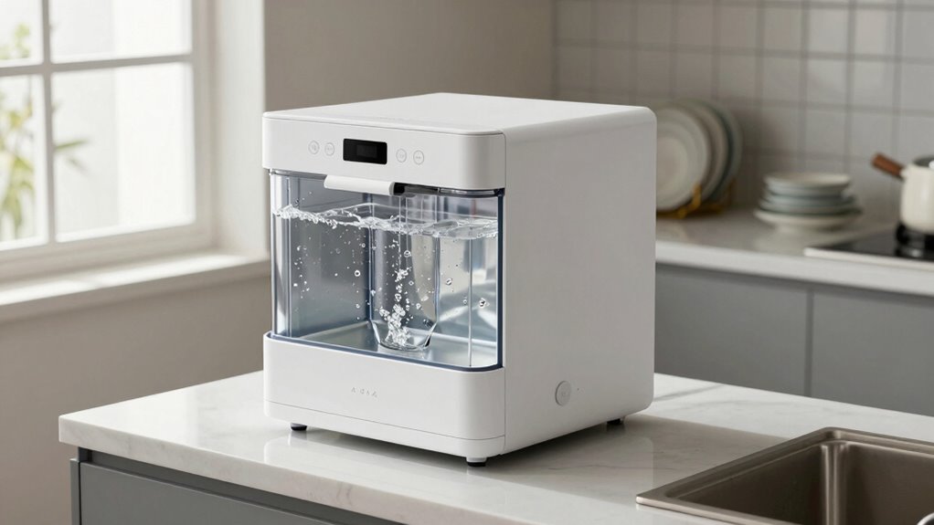 portable dishwasher with tank