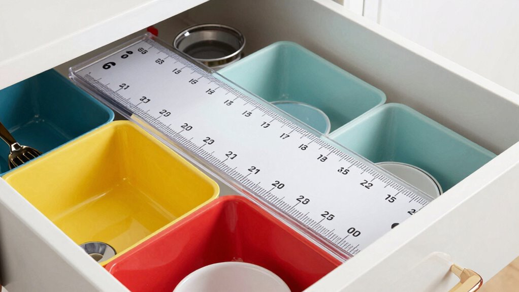proper drawer organizer measurements