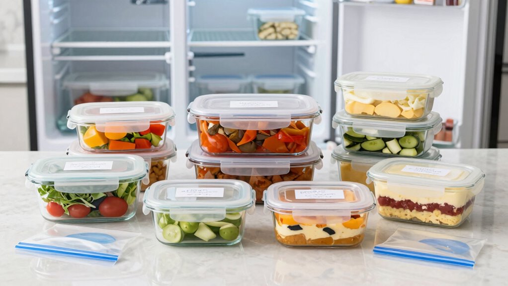 proper freezer meal storage