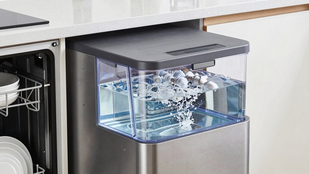 quiet compact stylish dishwasher