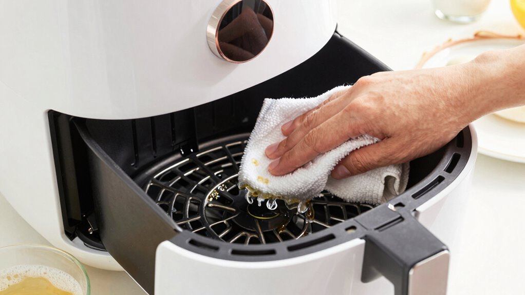 regular quick air fryer cleaning