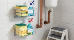 safe clean under sink storage