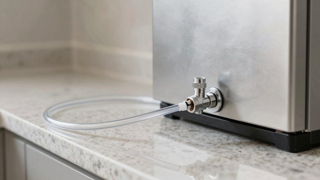 secure water connection properly