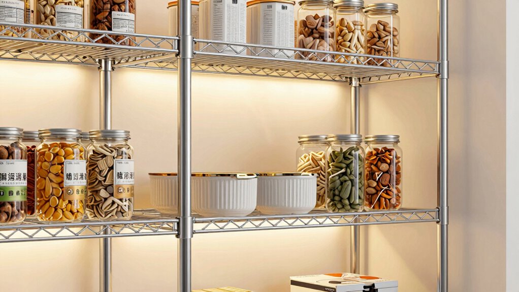 shelf strength and flexibility