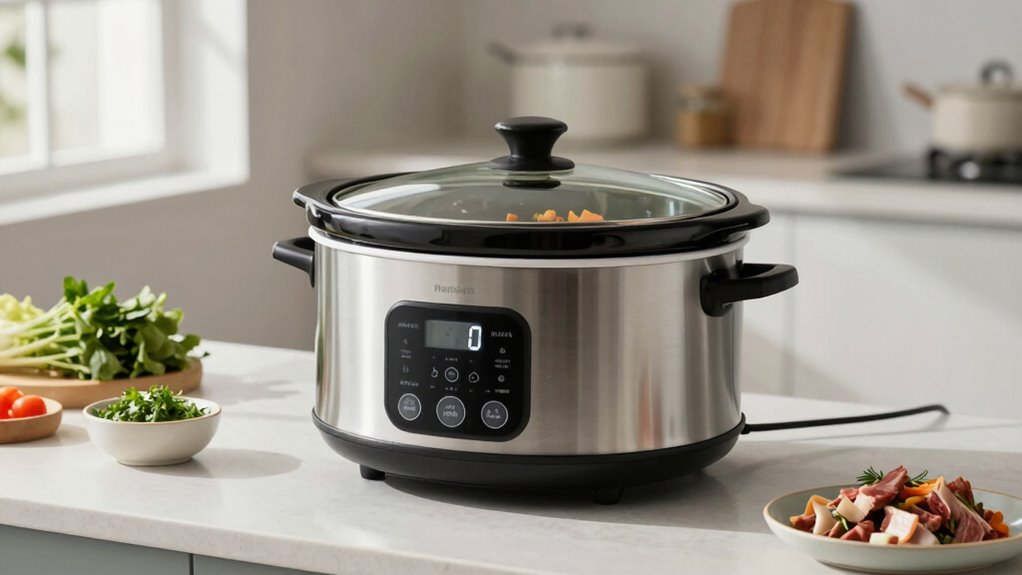 small household slow cooker