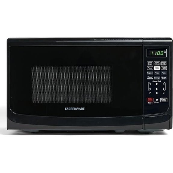 small microwave with auto cook