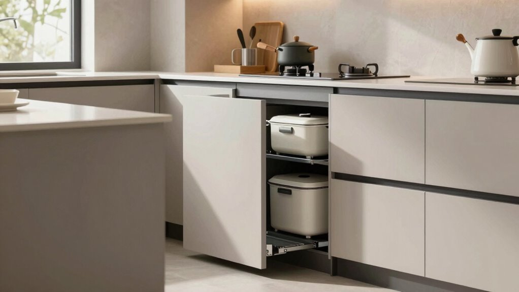 strategic appliance garage placement