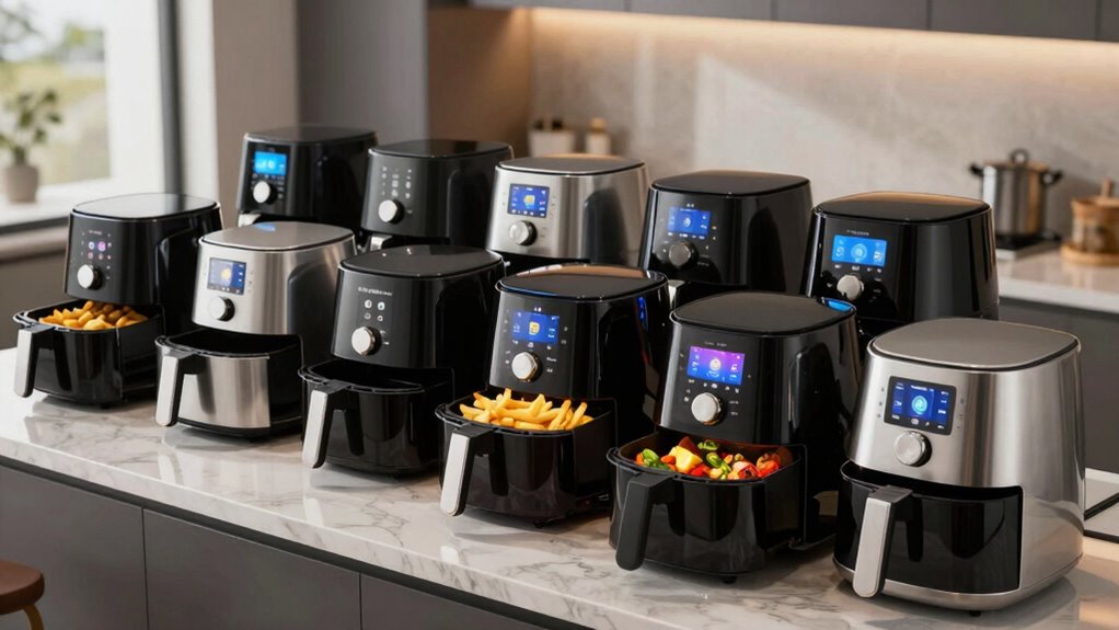 top basket air fryers