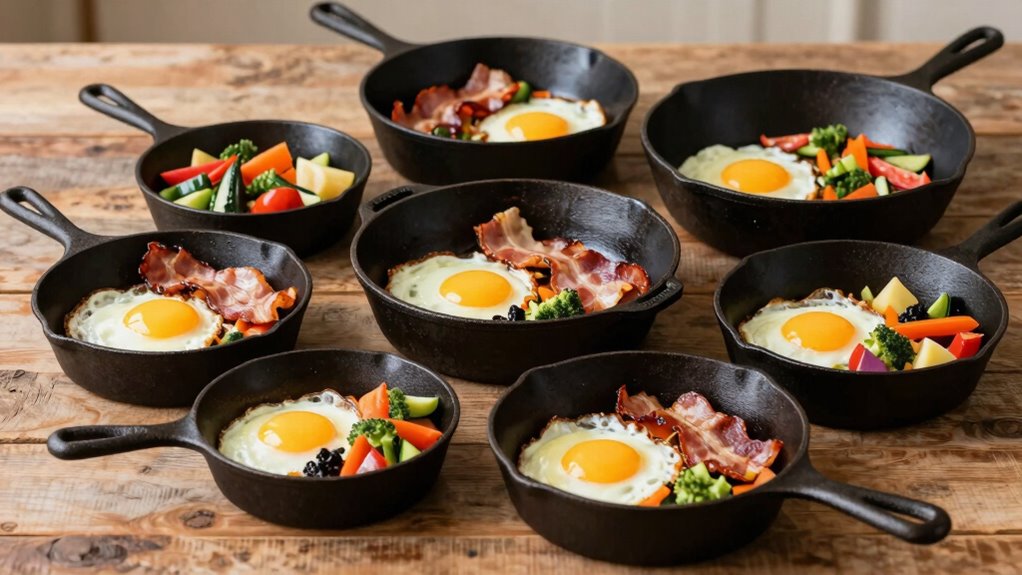 top cast iron skillet sizes