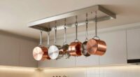 top ceiling pot racks