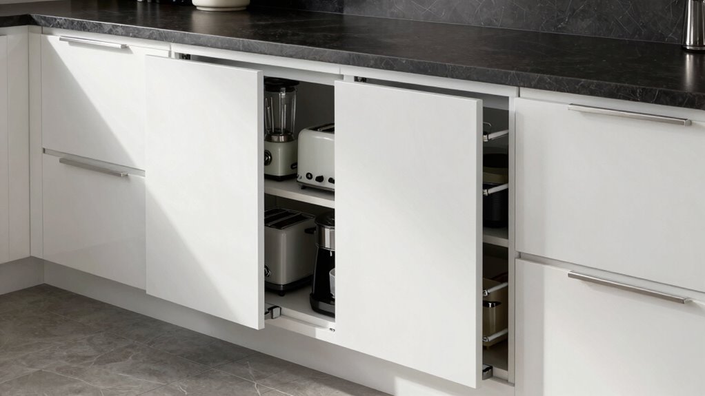 top countertop appliance storage