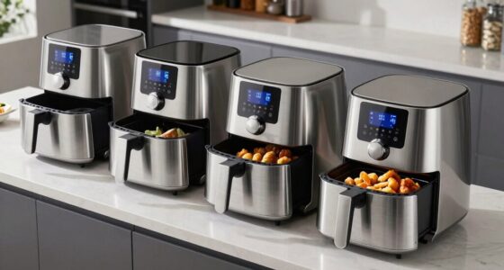 top dual basket air fryers