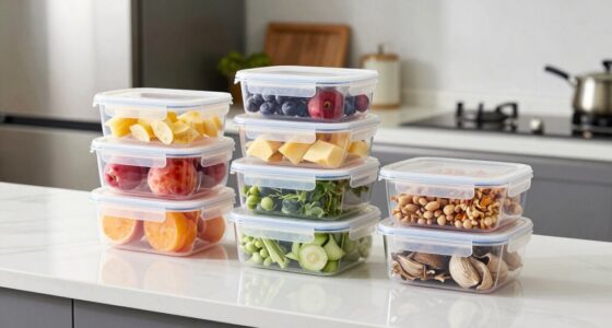 top freezer container sets