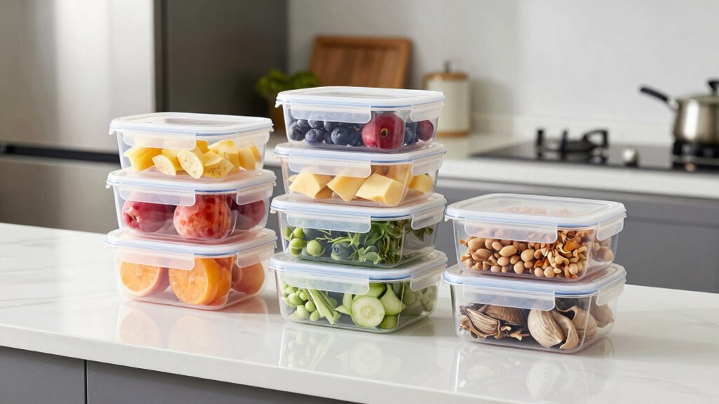 top freezer container sets