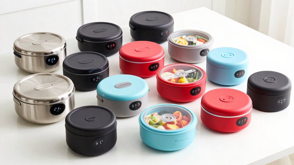 top heated lunch boxes