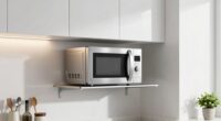 top microwave shelf guides