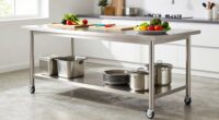 top mobile kitchen prep tables