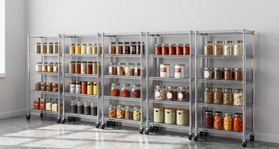 top mobile pantry racks