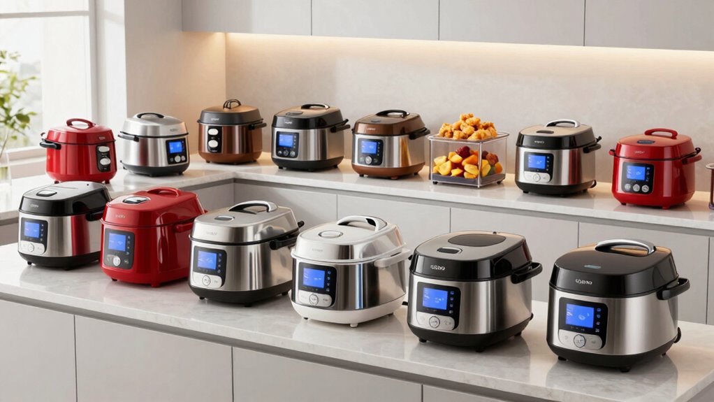 top multi cookers with air fryer