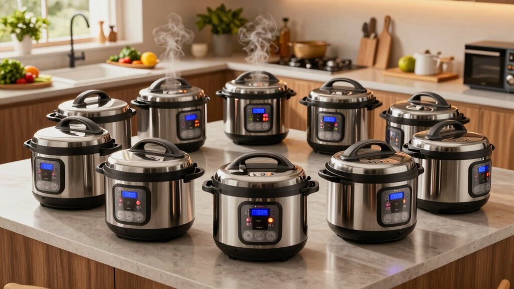 top small family instant pots