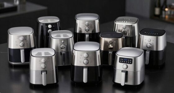 top stainless steel air fryers