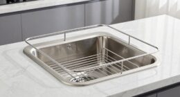 top stainless steel dish racks