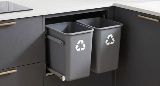 top trash cabinet combos