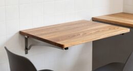 top wall mounted folding tables