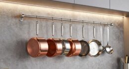 top wall mounted pot racks
