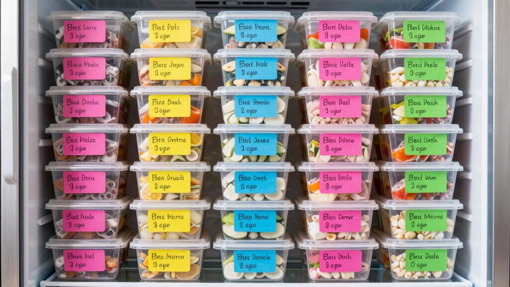 troubleshoot freezer label problems