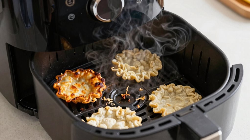 uneven air fryer cooking