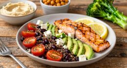 varied high protein meals