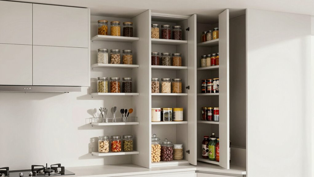 vertical kitchen storage solutions