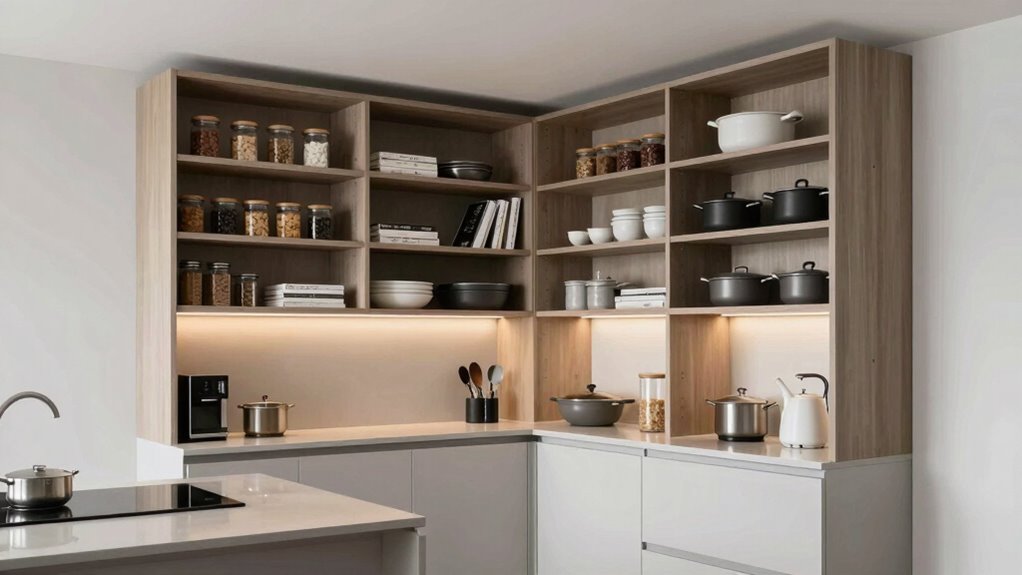 vertical storage for organization