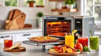 Summer Grilled Veggie Pizza with Ninja Foodi XL Pro Air Oven
