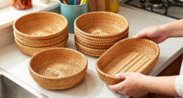 Aldi Just Dropped $10 Scalloped Woven Baskets and Trays
