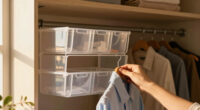 I Doubled My Closet Storage with This $25 Hanging Organizer