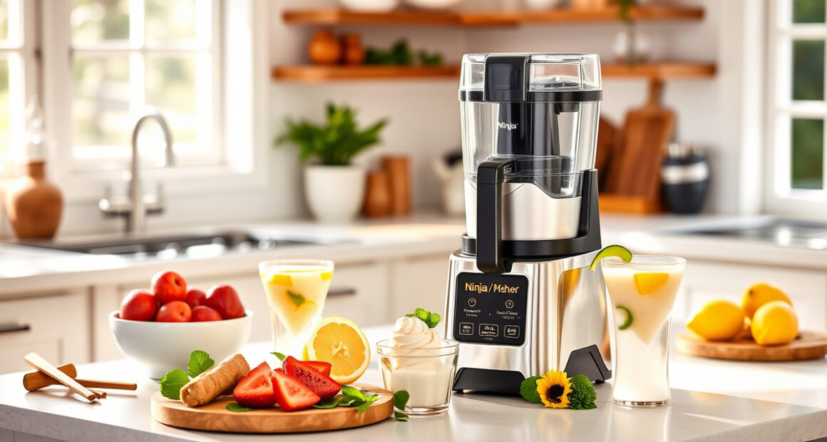 Make Summer Sweetness with Ninja NC301 CREAMi Ice Cream Maker