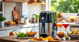 Summer Crispy Veggie Fritters with the Ninja Foodi XL Air Fryer
