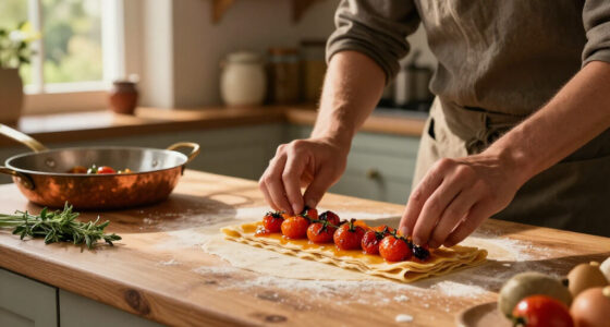 Pasta Sfoglia Con Pomodorini Caramellati