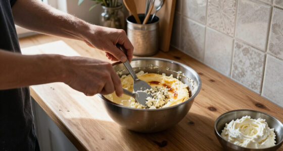 Cheesecake Salata Con Gorgonzola E Stracciatella