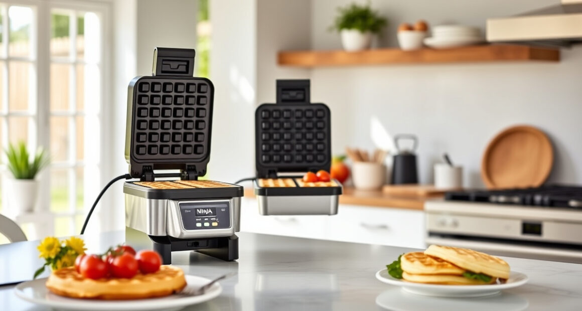 Enjoy Perfect Summer Waffles with the Ninja Belgian Waffle Maker Pro