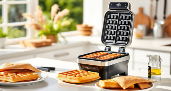 Master Summer Waffles with the Ninja Belgian Waffle Maker Pro