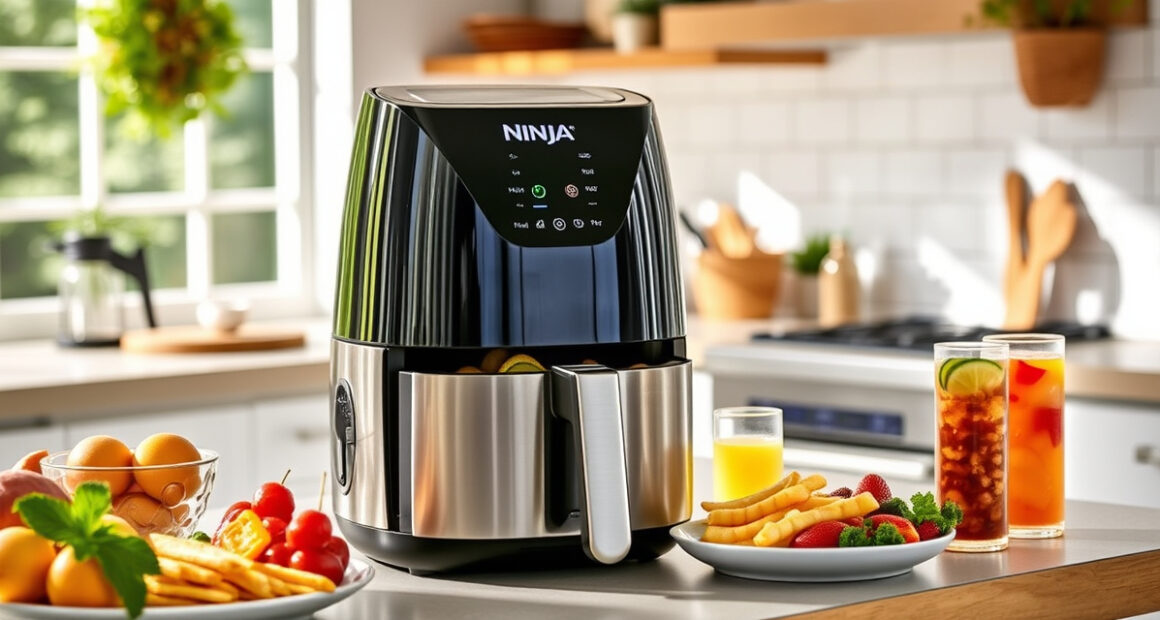 Ninja Crispi Pro 6-in-1 Glass Air Fryer for Effortless Summer Hosting