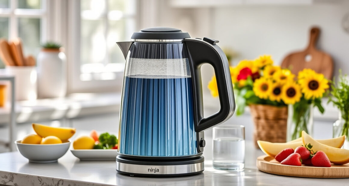 Ninja KT200BL Precision Temp Electric Kettle: Perfect for Summer Pool Parties